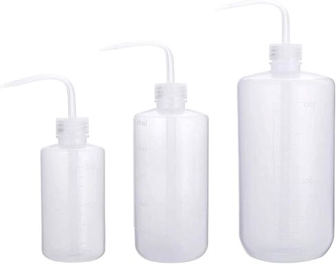 500ml 1000ml Plastic Safety Wash Bottle, Lab Squeeze Bottle with Narrow Mouth and Scale Labels, Squirt Bottle For Plant Flower Succulent Watering - 5 Packs in Saudi Arabia