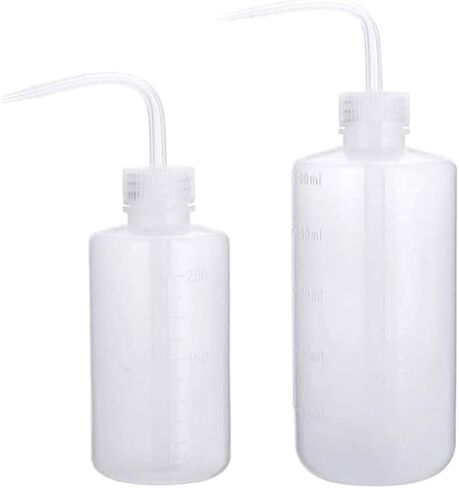 500ml 1000ml Plastic Safety Wash Bottle, Lab Squeeze Bottle with Narrow Mouth and Scale Labels, Squirt Bottle For Plant Flower Succulent Watering - 5 Packs in Saudi Arabia