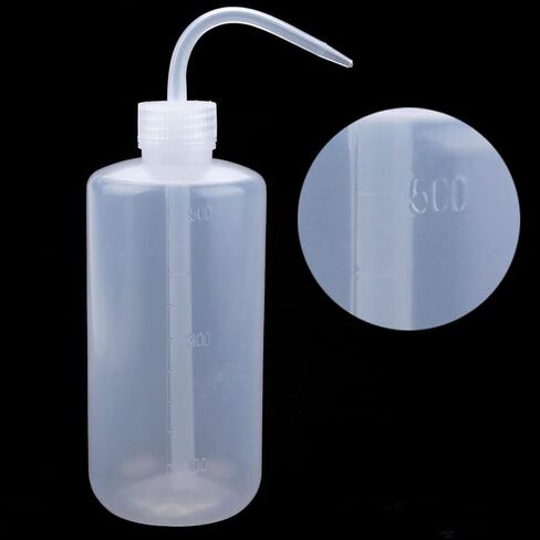 500ml 1000ml Plastic Safety Wash Bottle, Lab Squeeze Bottle with Narrow Mouth and Scale Labels, Squirt Bottle For Plant Flower Succulent Watering - 5 Packs in Saudi Arabia