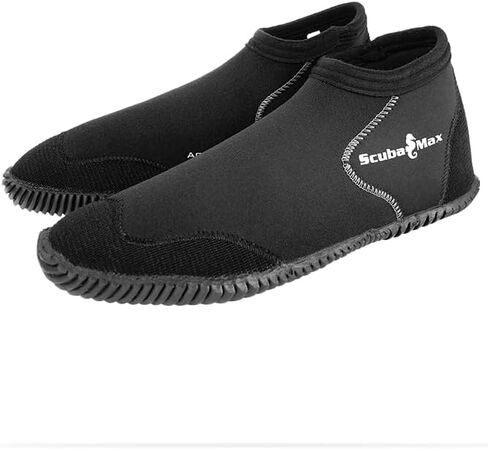ScubaMax 3mm Low Cut Soft Sole Neoprene Dive Boots with Aqua Vents in Kuwait