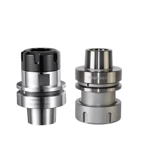 1pcs High Precision Balanced Chuck HSK63F HSK63E ER32 Woodworking Tool Holder Wooden Processing CNC Machine Parts(ER40-100L) in Kuwait