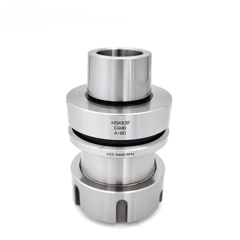 حامل أدوات كوليت تشاك عالي السرعة HSK50F HSK63F ER16/ER20/ER25/ER32/ER40 لآلة نقش الأعمال الخشبية باستخدام الحاسب الآلي (HSK50F ER32) in Saudi Arabia