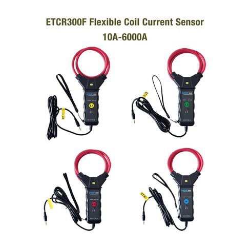 ETCR5000-300F 6000A 3-Phase Power Quality Analyzer Harmonics Analyzer Three Phase Datalogger with ETCR300F Ф300mm Flexible Coil Current Clamp Sensor Range 10A-6000A in Kuwait