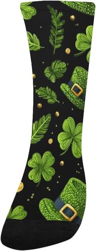 جوارب المشي لمسافات طويلة بنمط Lucky Clover - جوارب شتوية حرارية سميكة دافئة للأطفال الصغار للأولاد والبنات للمدرسة، والارتداء اليومي والأنشطة الخارجية in Kuwait