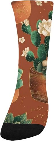 جوارب التنزه سيرًا على الأقدام من Desert Cactus Garden - جوارب شتوية حرارية سميكة دافئة للأولاد والبنات الصغار للمدرسة، والارتداء اليومي والأنشطة الخارجية in Kuwait