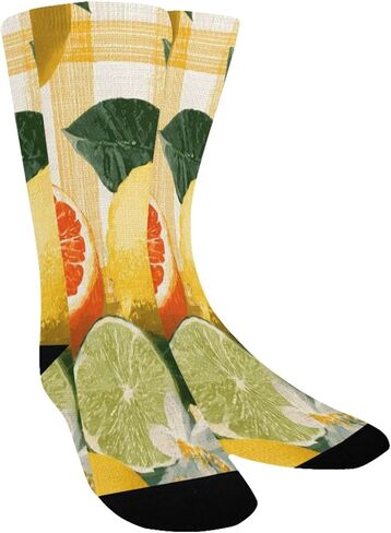 جوارب المشي لمسافات طويلة من الحمضيات الطازجة - جوارب شتوية حرارية سميكة دافئة للأولاد والبنات للمدرسة، والارتداء اليومي والأنشطة الخارجية in Kuwait