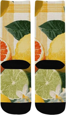 جوارب المشي لمسافات طويلة من الحمضيات الطازجة - جوارب شتوية حرارية سميكة دافئة للأولاد والبنات للمدرسة، والارتداء اليومي والأنشطة الخارجية in Kuwait