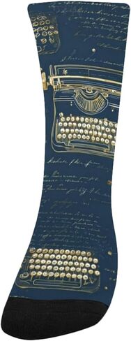 جوارب للمشي لمسافات طويلة على شكل آلة كاتبة باللون الكحلي - جوارب شتوية حرارية سميكة دافئة للأطفال الصغار للأولاد والبنات للمدرسة، والارتداء اليومي والأنشطة الخارجية in Kuwait