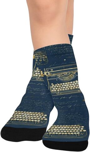 جوارب للمشي لمسافات طويلة على شكل آلة كاتبة باللون الكحلي - جوارب شتوية حرارية سميكة دافئة للأطفال الصغار للأولاد والبنات للمدرسة، والارتداء اليومي والأنشطة الخارجية in Kuwait