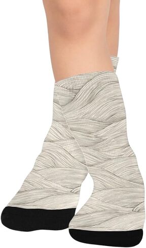 جوارب رمادية للتنزه سيرًا على الأقدام من Minimal Wave - جوارب شتوية حرارية سميكة دافئة للأولاد والبنات الصغار للمدرسة، والارتداء اليومي والأنشطة الخارجية in Kuwait