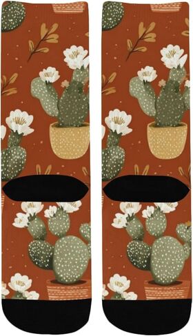 جوارب المشي لمسافات طويلة بزخارف الصحراء الجنوبية الغربية - جوارب شتوية حرارية سميكة دافئة للأولاد والبنات الصغار للمدرسة، والارتداء اليومي والأنشطة الخارجية in Kuwait