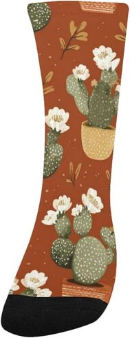 جوارب المشي لمسافات طويلة بزخارف الصحراء الجنوبية الغربية - جوارب شتوية حرارية سميكة دافئة للأولاد والبنات الصغار للمدرسة، والارتداء اليومي والأنشطة الخارجية in Kuwait