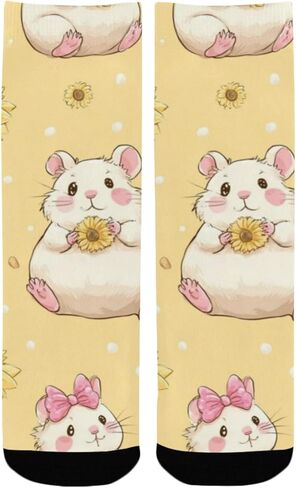 جوارب لطيفة للتنزه سيرًا على الأقدام من باستيل هامستي - جوارب شتوية حرارية سميكة دافئة للأطفال الصغار للأولاد والبنات للمدرسة، والارتداء اليومي والأنشطة الخارجية in Kuwait