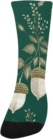 جوارب المشي لمسافات طويلة بطبعة غزال الغابة - جوارب شتوية حرارية سميكة دافئة للأولاد والبنات الصغار للمدرسة، والارتداء اليومي والأنشطة الخارجية in Kuwait