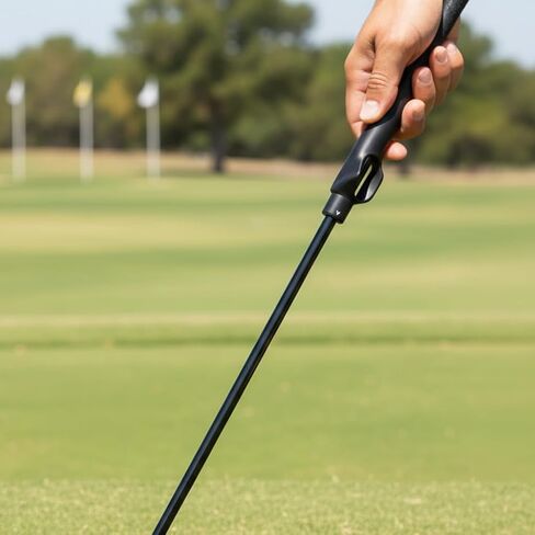 Golf Grip Trainer, Right Handed Grip Trainer Golfers, Grip Trainer Golf Club Attachment for Hand Positioning Improvement On Golf Club, Hampton Distribution in Kuwait