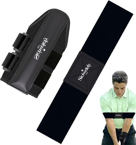 2026 مدرب معصم الجولف الاحترافي، دعامة معصم الجولف مع جبيرة داخلية صلبة لليد اليسرى/اليمنى، يساعد تدريب معصم الجولف على تصحيح زاوية المعصم وتقليل جناح الدجاج للمبتدئين في الجولف in Kuwait