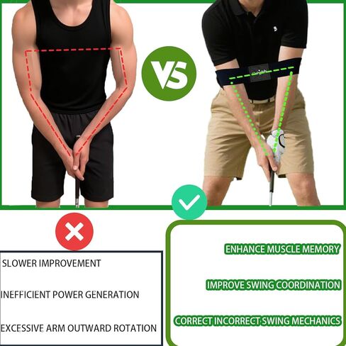 2026 مدرب معصم الجولف الاحترافي، دعامة معصم الجولف مع جبيرة داخلية صلبة لليد اليسرى/اليمنى، يساعد تدريب معصم الجولف على تصحيح زاوية المعصم وتقليل جناح الدجاج للمبتدئين في الجولف in Kuwait