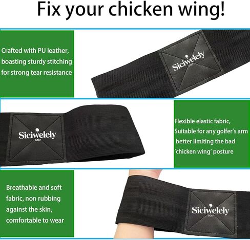 2026 مدرب معصم الجولف الاحترافي، دعامة معصم الجولف مع جبيرة داخلية صلبة لليد اليسرى/اليمنى، يساعد تدريب معصم الجولف على تصحيح زاوية المعصم وتقليل جناح الدجاج للمبتدئين في الجولف in Kuwait