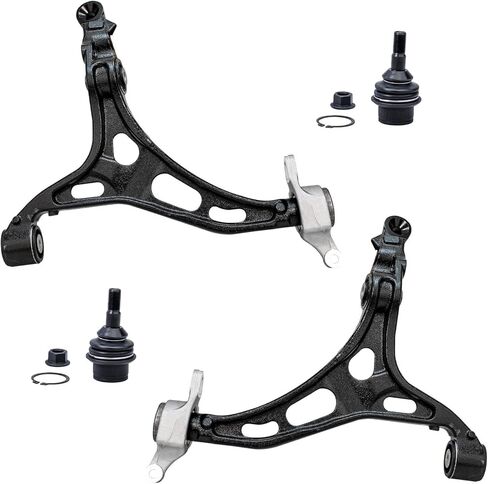 Detroit Axle - Front Lower Control Arms Kit for 2011-2015 Jeep Grand Cherokee Dodge Durango 2012 2013 2014, 2 Lower Control Arms Assembly, 2 Lower Ball Joints Replacement in Saudi Arabia