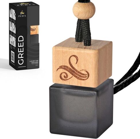 Greed Car Air Freshener for Men | Aventos Perfume Inspired Fragrances | Strong Freshener with Odour Eliminator Technology | Creed Air Freshener | Long Lasting Scents by Perfa in Kuwait