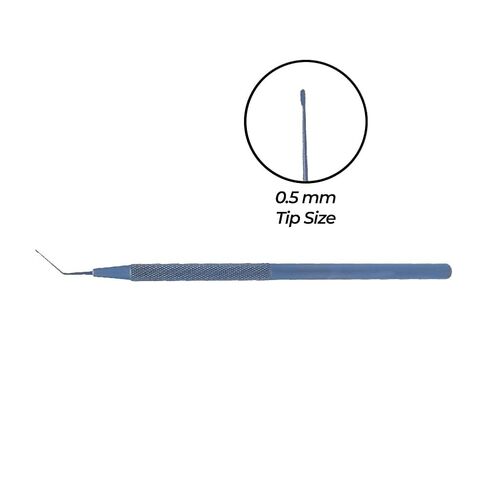 Stellmacher Ophthalmic Drysdale Manipulator, 0.5mm Titanium Instrument, 12.5cm Precision Tool for Training, Demonstration & Educational Use (Titanium Drysdale) in Saudi Arabia