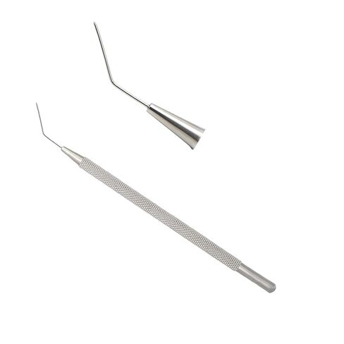 ملعقة Stellmacher Fukasaku LASIK - طرف 0.6 مم، أداة طب العيون الفاخرة من الفولاذ المقاوم للصدأ | أداة التدريب على محاكاة العين والتعامل مع النماذج (الليزك) in Saudi Arabia
