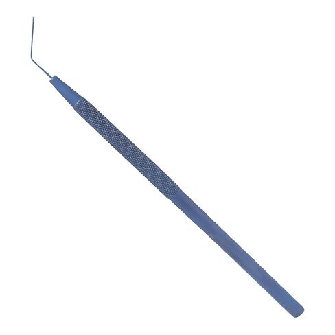 Stellmacher Lens Round Spatula Ophthalmic Tool, 12.5cm Titanium Instrument, 0.5mm Angled Blunt Tip, Precision Handpiece for Training & Simulation Use (Blunt Tip) in Saudi Arabia