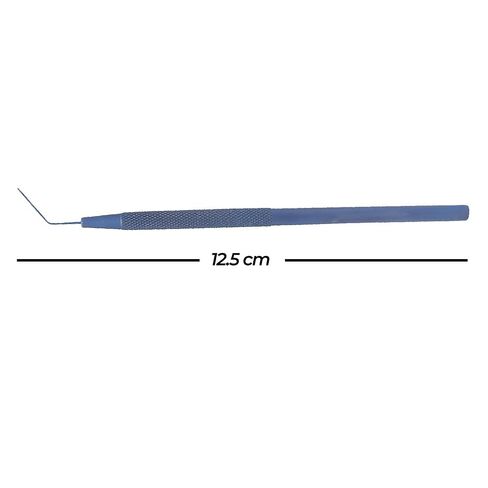 Stellmacher Lens Round Spatula Ophthalmic Tool, 12.5cm Titanium Instrument, 0.5mm Angled Blunt Tip, Precision Handpiece for Training & Simulation Use (Blunt Tip) in Saudi Arabia