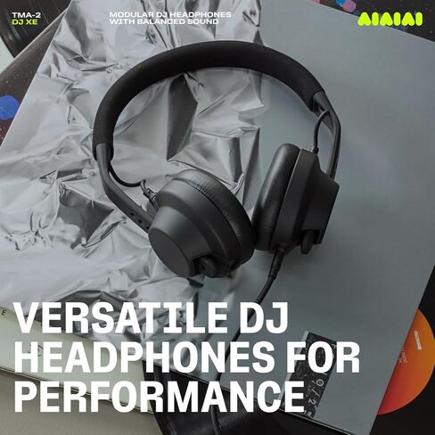 AIAIAI TMA-2 DJ XE - Professional On Ear Headphones for DJs with Clear Balanced Sound, High Isolation Earpads, and Weighing Only 168g, Modular Design with Easily Replaceable Parts in Kuwait