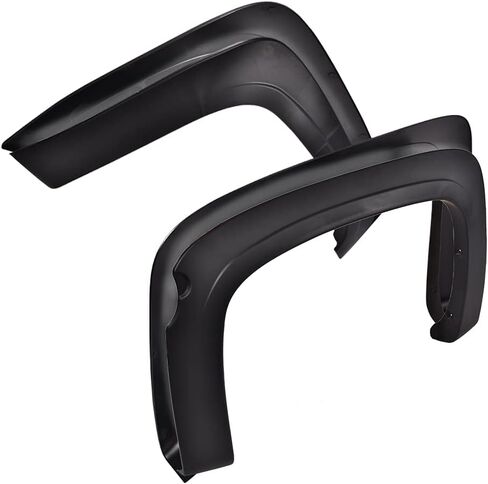 ANDPLAY Pocket Riveted Fender Flares, Compatible with Chevy Silverado/GMC Sierra 1999 2000 2001 2002 2003 2004 2005 2006 (Incl. 2007 Classic Models/Not fit Dually & Step-side models) 4PCS in Saudi Arabia