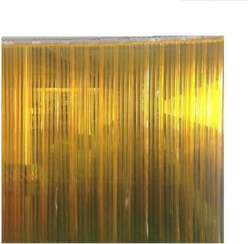 ستارة باب بشريط بلاستيكي ناعم PVC ستارة باب بشريط بلاستيكي ستارة شفافة من PVC شرائط ستائر عازلة للغبار ومقاومة للماء لتكييف الهواء in Kuwait