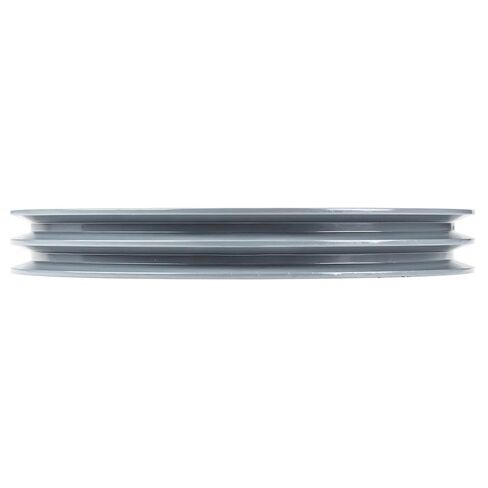 ضاغط 2AK104H/H1-1/8 مقاس 10.25 بوصة، حزام مزدوج أخدود، بكرة 4 لتر - لجزء نقل الطاقة الميكانيكية Masterdrive - استبدال بكرة الحديد الزهر - مع جلبة 1-1/8 بوصة من الفولاذ الصلب الرمادي in Saudi Arabia