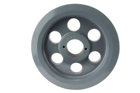 2BK80H/H-1-1/4 Compressor 7.75" Dual Groove Pulley - for Masterdrive Mechanical Power Transmis Part - Cast Iron Pulley Replacement Belt B Section 5L with 1-1/4" Sheave Bushing - Gray Solid Steel in Saudi Arabia