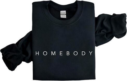 Homebody Sweatshirt, Homebody Crewneck, Gift for Homebody, Gift for Her, Homebody Sweater, Stay Indoor Sweatshirt in Kuwait