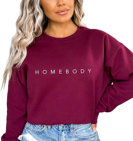 Homebody Sweatshirt, Homebody Crewneck, Gift for Homebody, Gift for Her, Homebody Sweater, Stay Indoor Sweatshirt in Kuwait