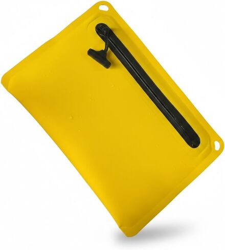 IPX7 Waterproof Pouch - Military Grade Abrasion Resistant 840D Nylon TPU - TOPAZ Airtight Zipper (Size 9 X 6 Inches) in Kuwait