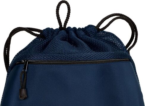 Broad Bay University of Illinois Drawstring Backpack Illini logo Cinch Bag - UNIQUE MESH & MICROFIBER in Saudi Arabia