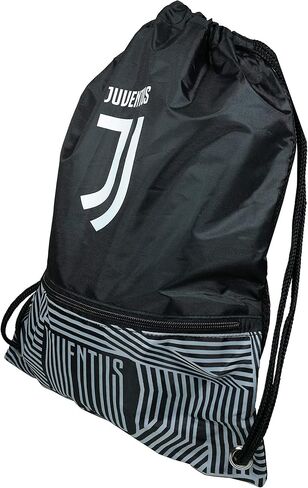 Icon Sports Compatible with Juventus Official Drawstring Cinch Bag 01 in Saudi Arabia