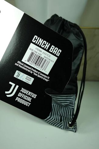 Icon Sports Compatible with Juventus Official Drawstring Cinch Bag 01 in Saudi Arabia