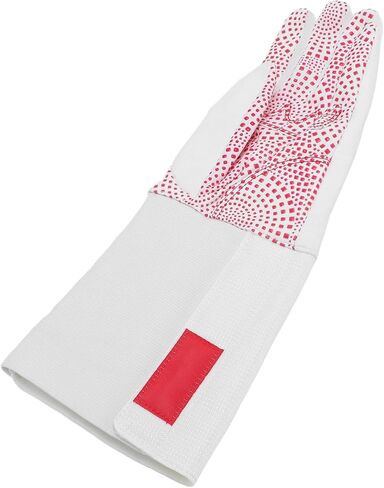 ANGGREK Fencing Glove, Ergonomic Leather Breathable Saber Fencing Glove Left Hand for Training (S) in Saudi Arabia