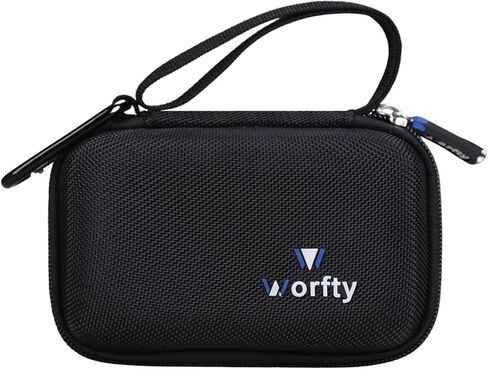 Case for Rii 518 BT Mini Bluetooth Keyboard Portable Wireless Keyboard with Backlit - Hard Protective Travel Carrying Storage Bag (Black) in Saudi Arabia