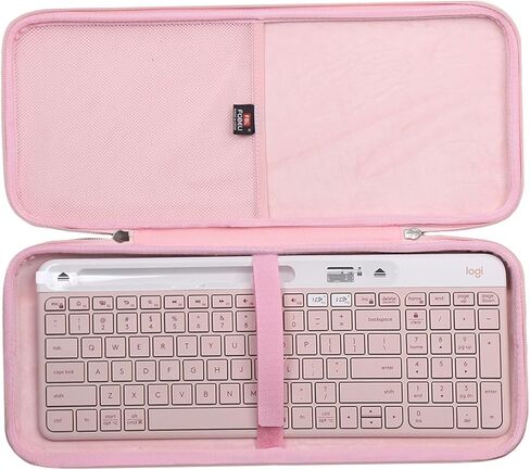 FBLFOBELI Hard Keyboard Case Compatible with Logitech K580 K585 and Logitech MK470 Slim Wireless Keyboard (Black, Case Only) in Saudi Arabia