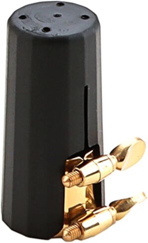 ألتو ساكسفون مشبك معدني مع غطاء ساكسفون ذهبي ملحق صغير لآلة النفخ in Kuwait