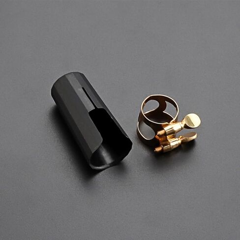 ألتو ساكسفون مشبك معدني مع غطاء ساكسفون ذهبي ملحق صغير لآلة النفخ in Kuwait