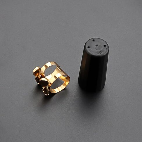 ألتو ساكسفون مشبك معدني مع غطاء ساكسفون ذهبي ملحق صغير لآلة النفخ in Kuwait