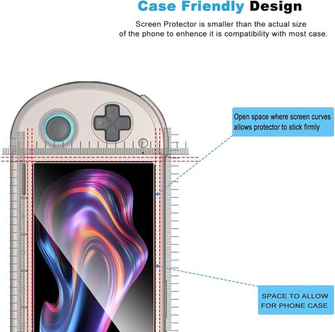 2 Pack Tempered Glass Screen Protector for Sony Playstation Portal Remote Player,9H Hardness,HD-Clear,Anti-Scratch,Anti-Fingerprints,No Bubbles,Full Coverage Playstation 5 Portal Glass Film in Kuwait