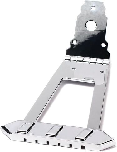 Vaguelly Metal String Guitar Tailpiece Bridge Durable Lightweight Design for Bass Guitars Standard Workmanship Silver Finish in Saudi Arabia