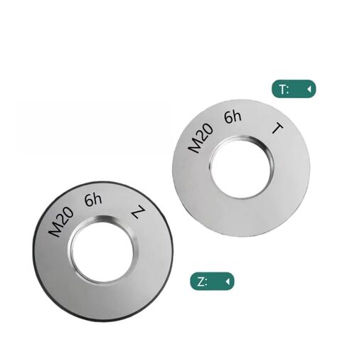 1 Set of Metric Thread Ring Gauge/Ring Gauge/External Gauge/Tooth Gauge 6h M22M23M24(M23X0.5 6h) in Saudi Arabia