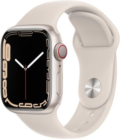 Apple Watch Series 7 (GPS + Cellular, 41mm) Graphite Stainless Steel Case with Graphite Milanese Loop (Renewed) in Saudi Arabia