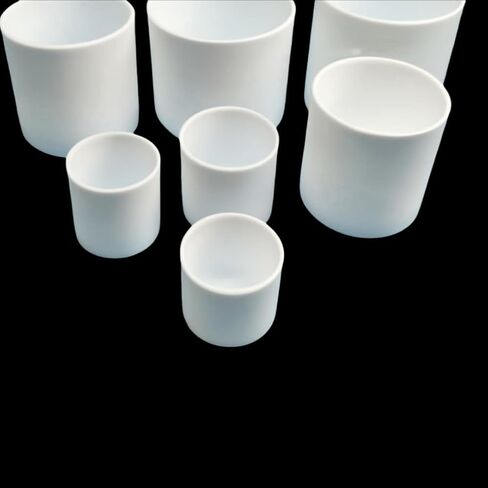 كوب PTFE أسطواني، 1 قطعة حاوية بولي تترافلوروإيثيلين، كوب PTFE تفلون، حجم 30 مل ~ 1000 مل (سعة 100 مل) in Kuwait